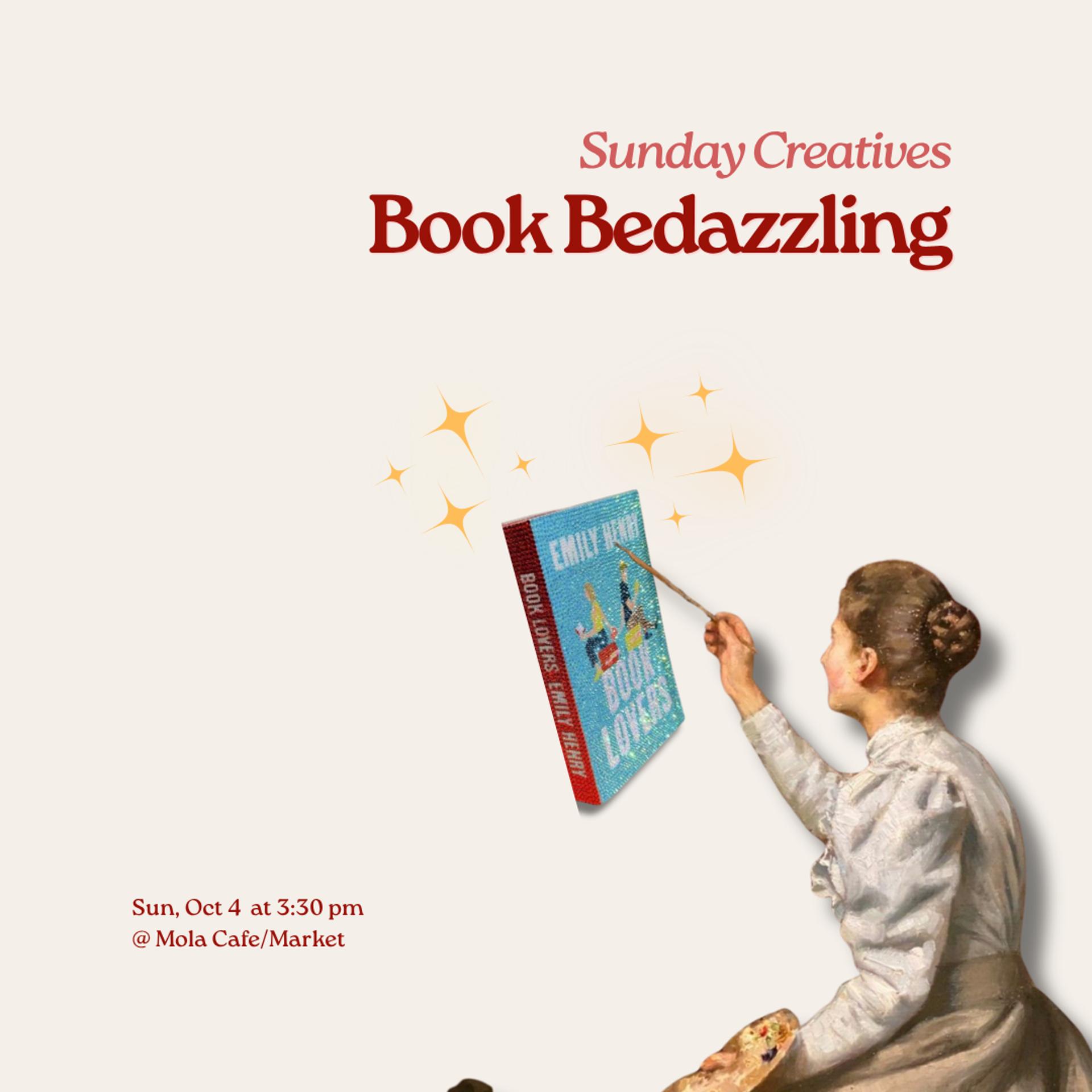 Sunday Creatives: Book Bedazzling