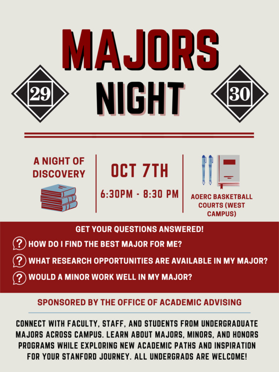 Majors Night 2026