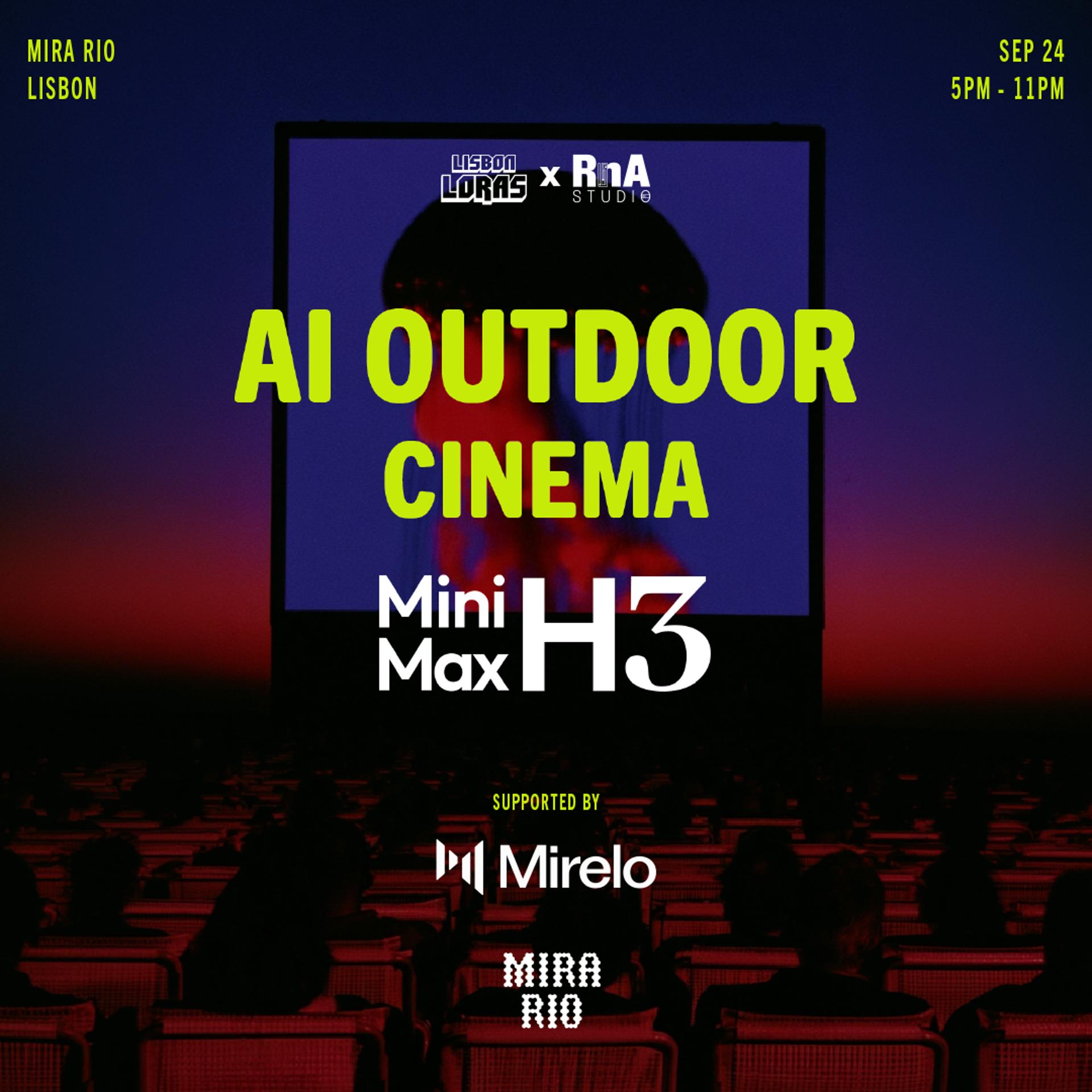 LISBON LORAS ⌁ Outdoor Cinema with MiniMax H3