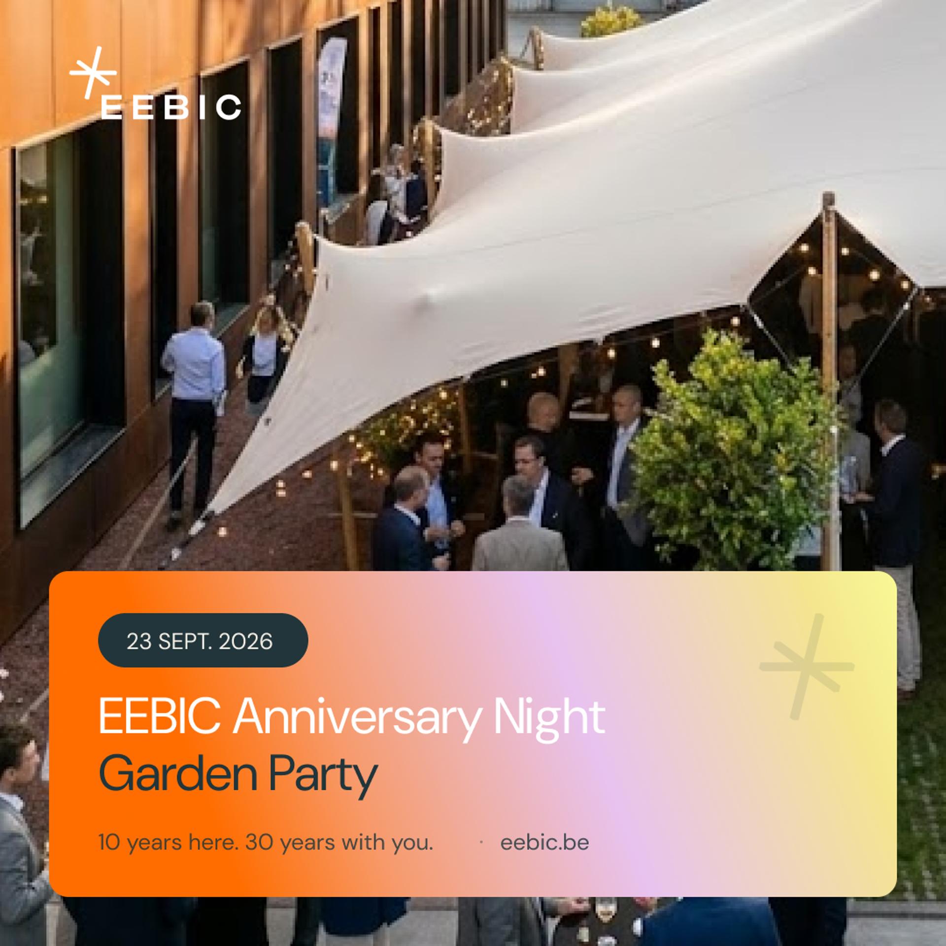 EEBIC Anniversary Night — Garden Party 🌿