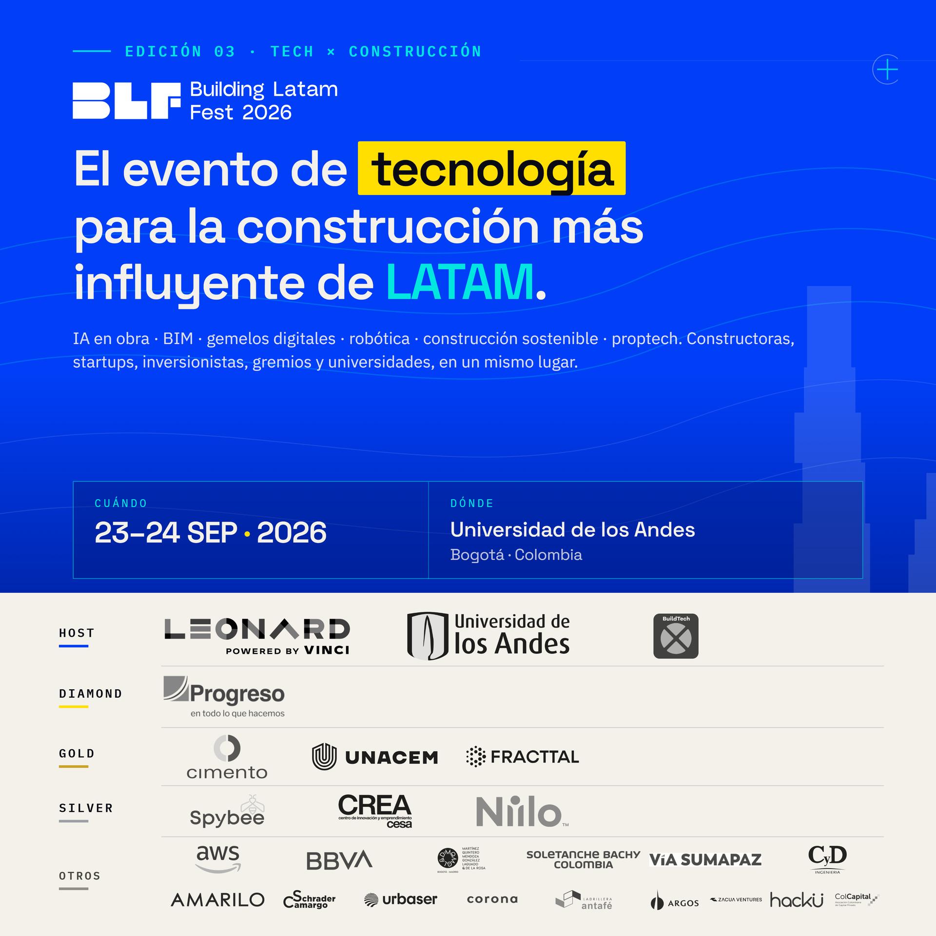 Building Latam Fest 2026 (Bogotá)