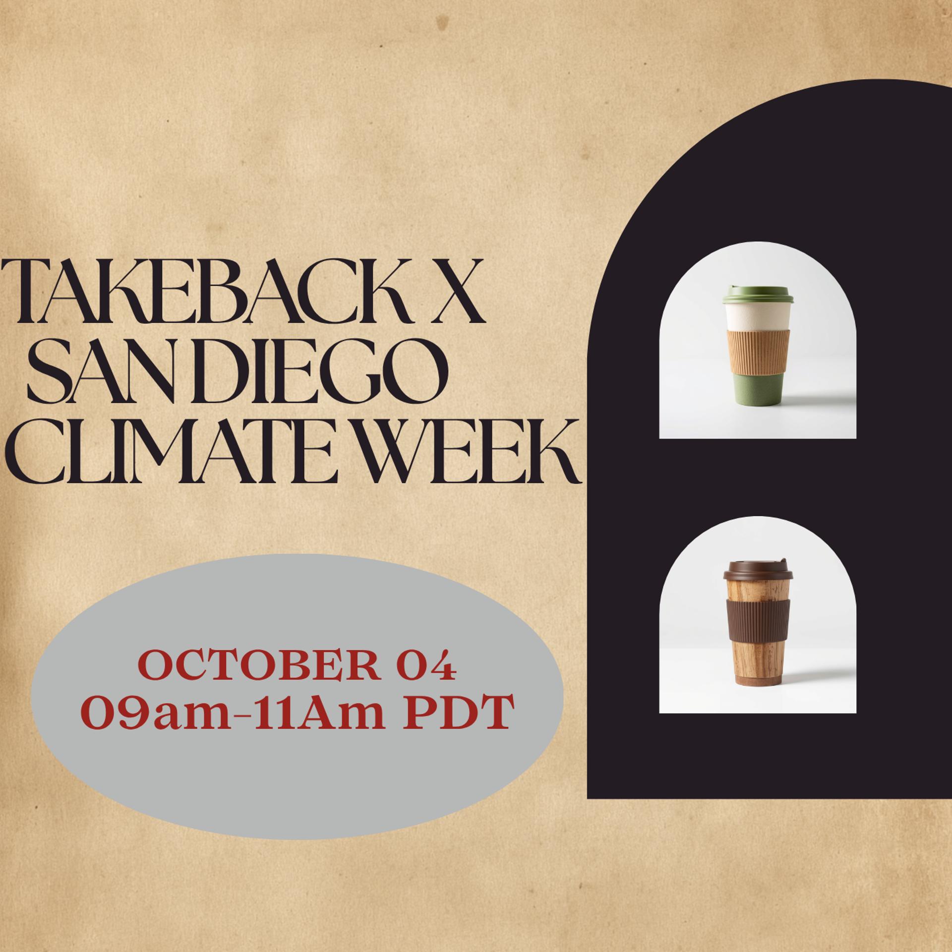 TAKEBACK REUSABLE CUP