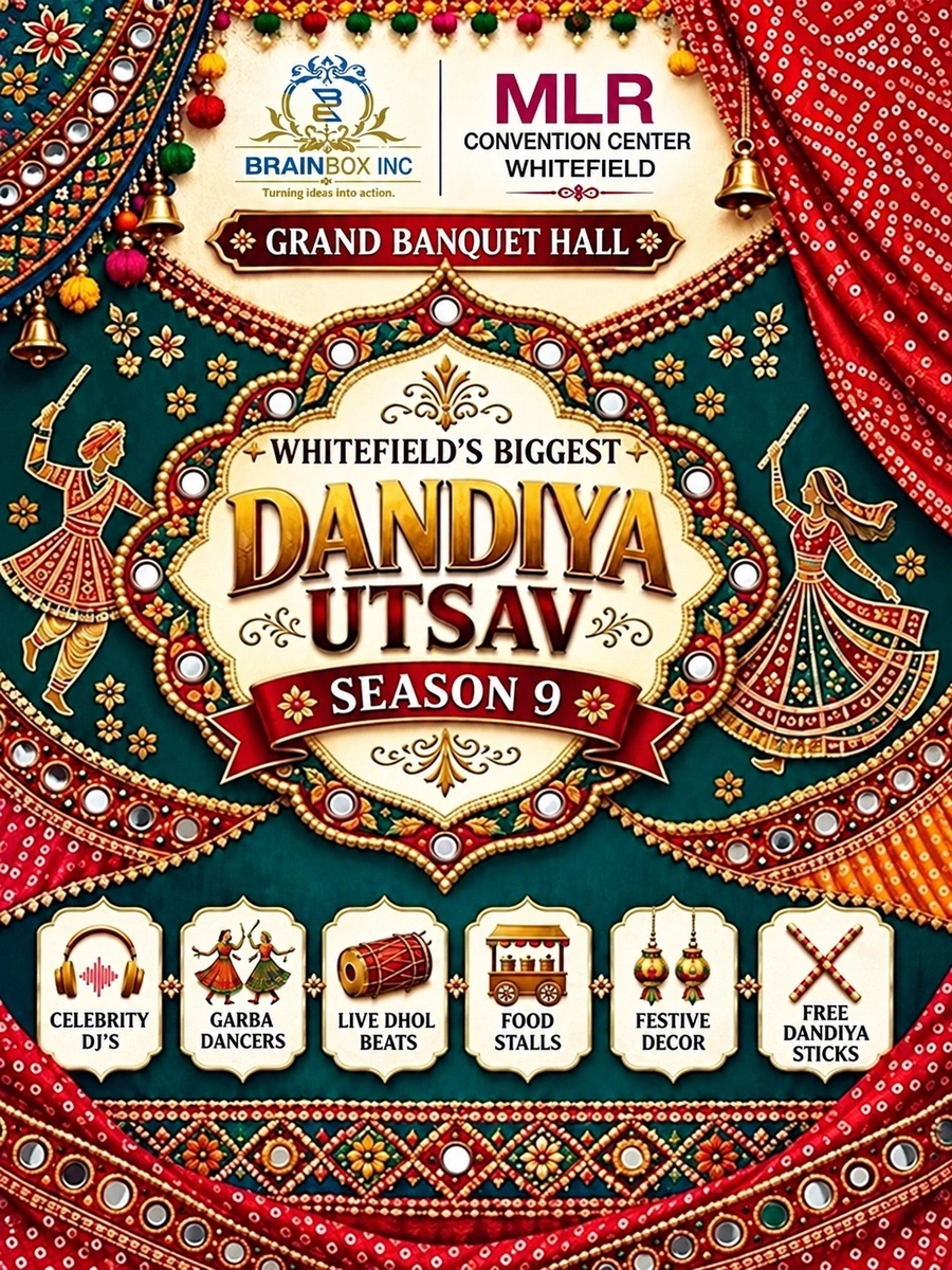 WHITEFIELD’S BIGGEST DANDIYA UTSAV – SEASON 9