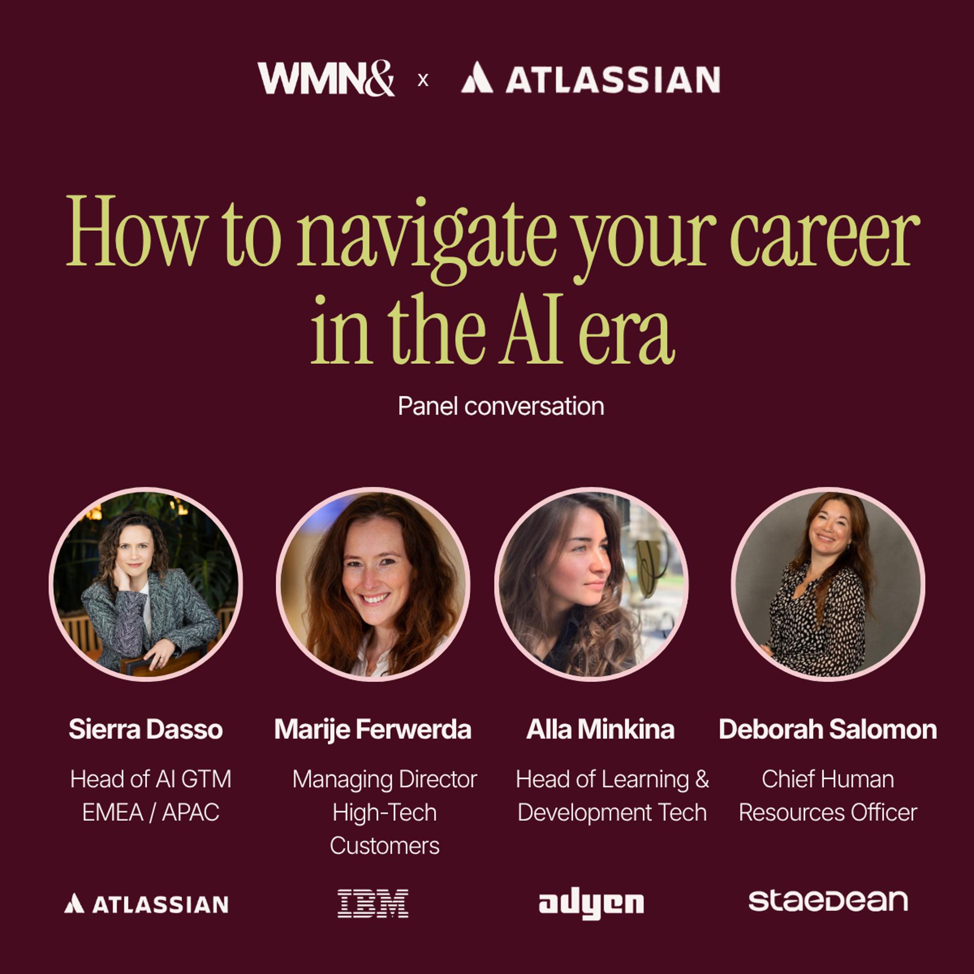WMN& x Atlassian: How to navigate your career in the AI era