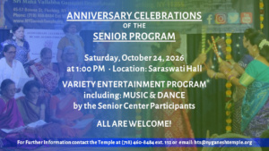 Senior Program - Anniversary Celebrations