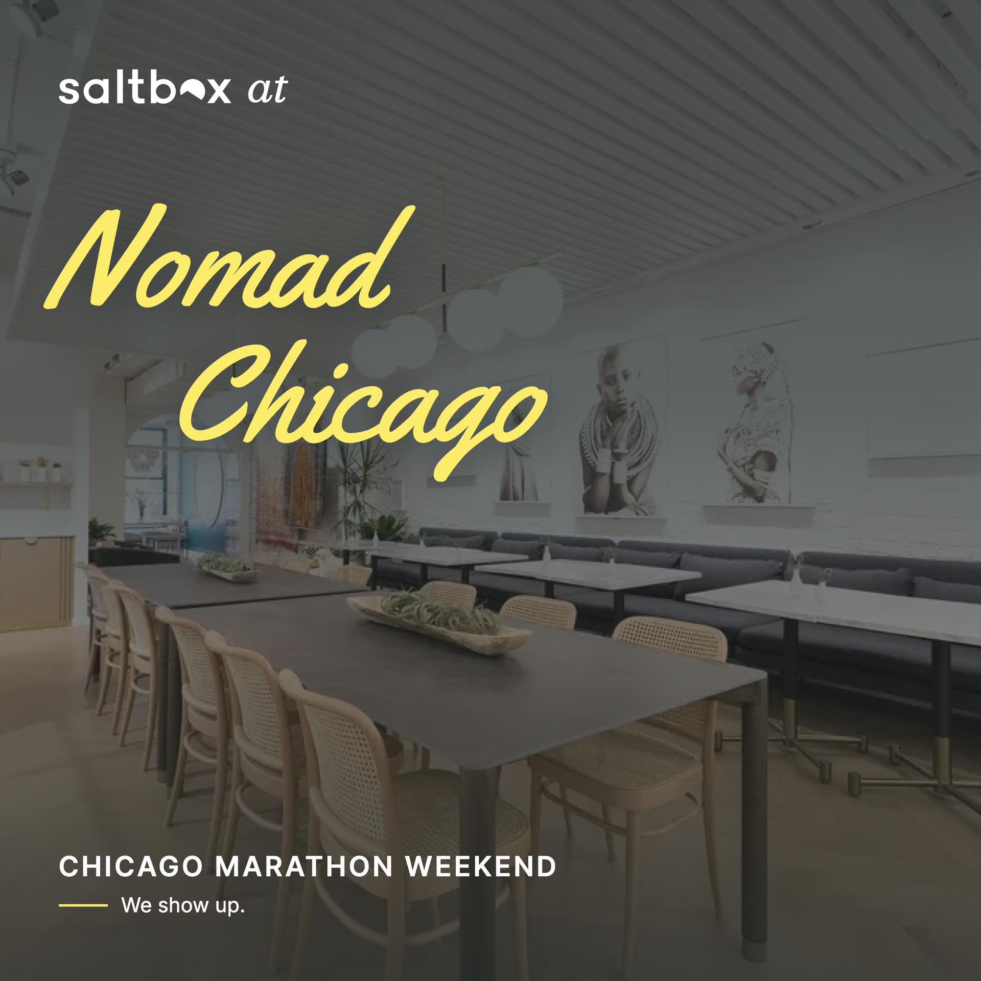 Sign-Making HQ with Saltbox: Chicago Marathon Weekend
