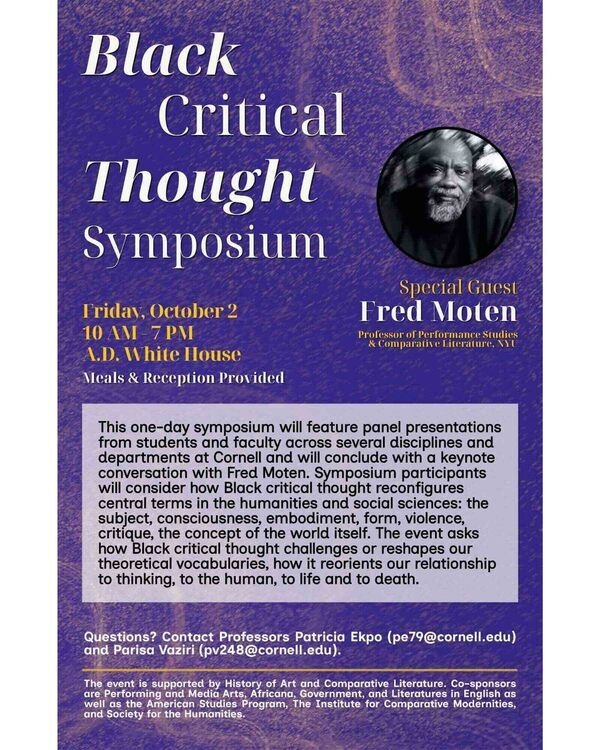 Black Critical Thought Symposium