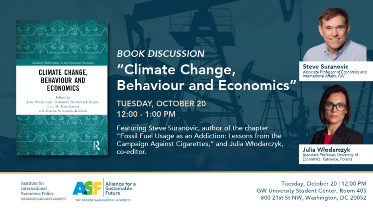 Book Presentation & Discussion: Climate Change, Behaviour and Economics