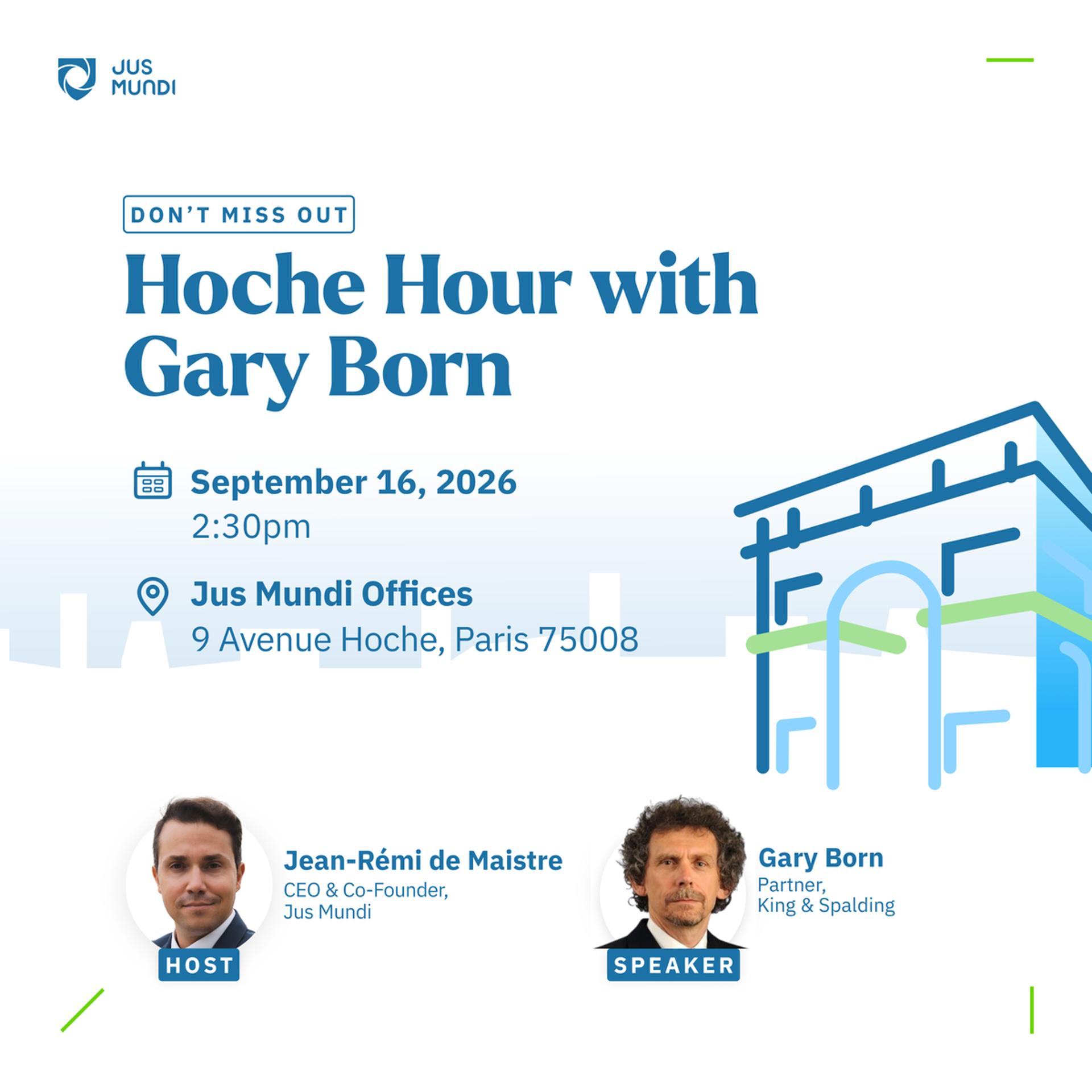 Hoche Hour with Gary Born: Arbitration, Justice & the Age of AI