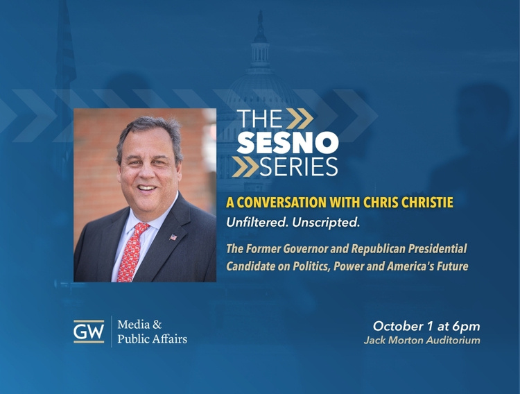 Unfiltered. Unscripted. A Sesno Series Conversation with Chris Christie