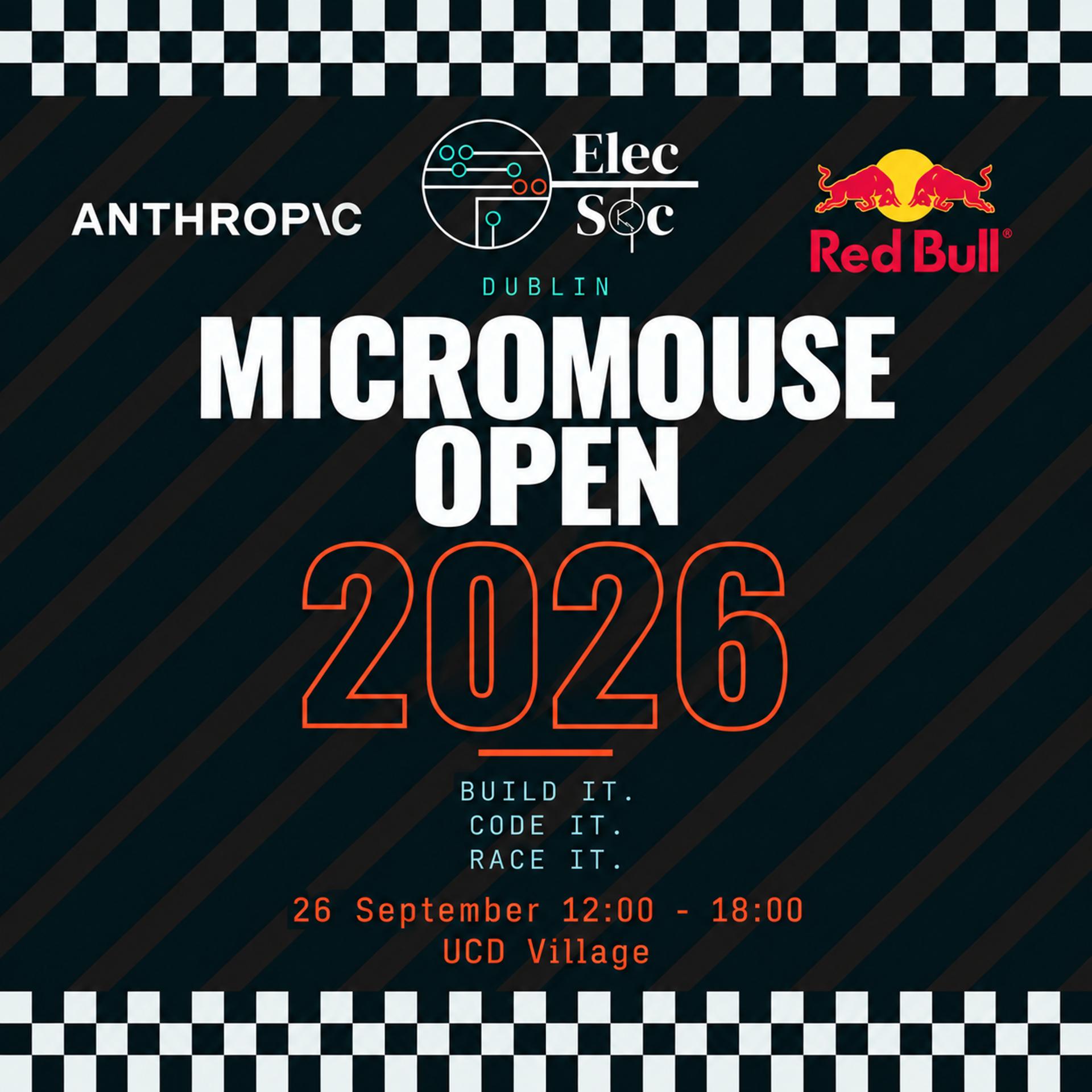 Dublin MICROMOUSE Open 2026