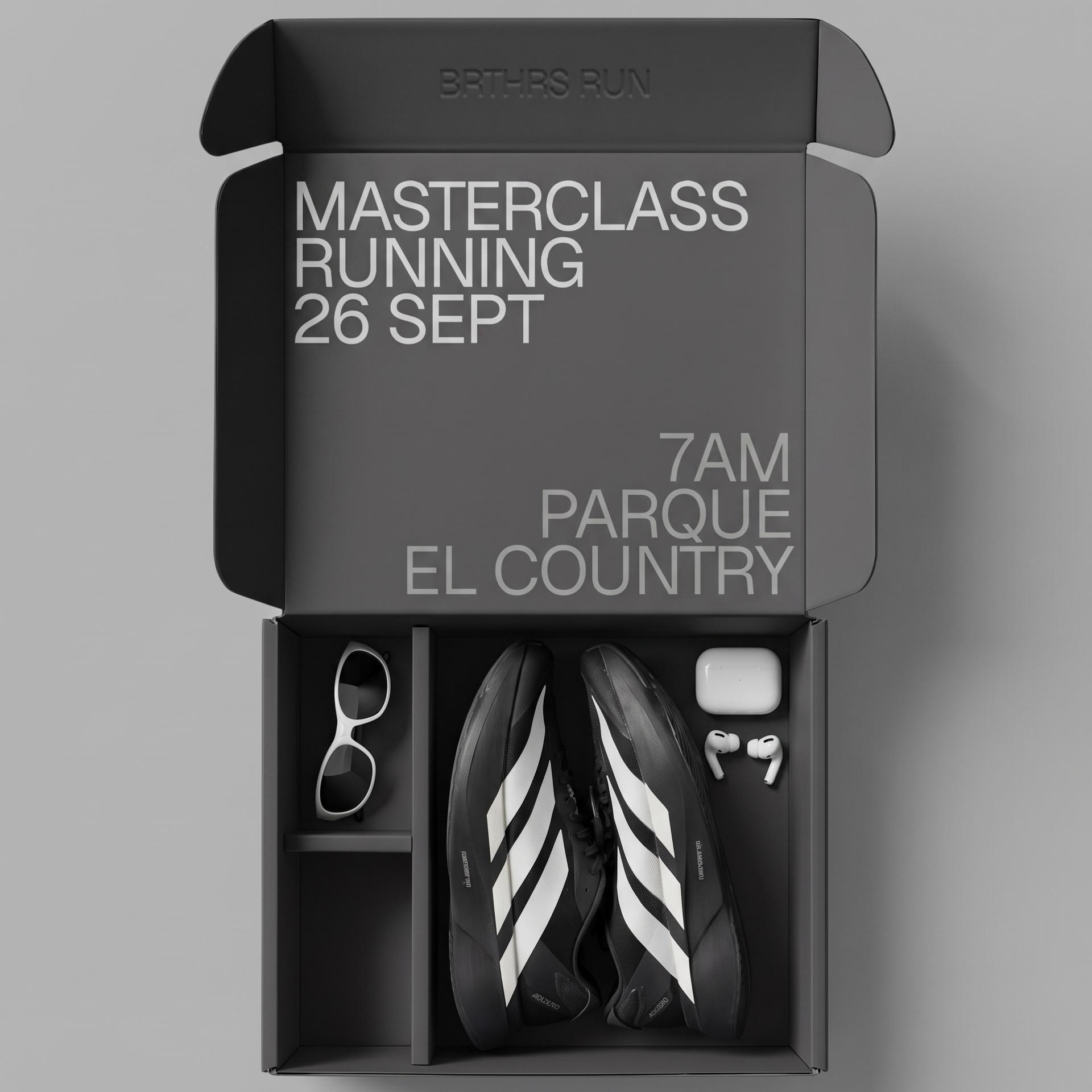 Masterclass Running BRTHRS RUN