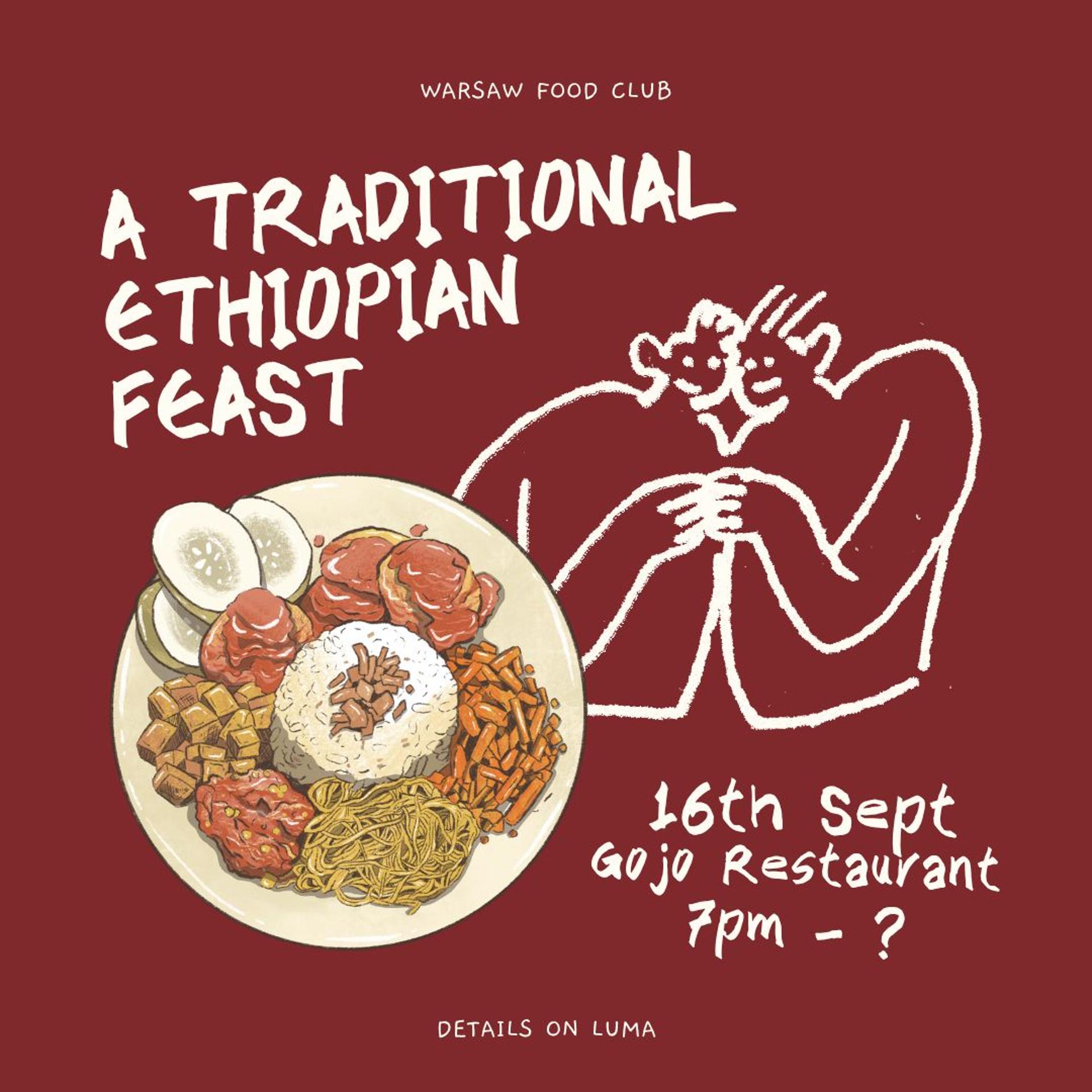 Warsaw Food Club Dinner #4: Ethiopian Style