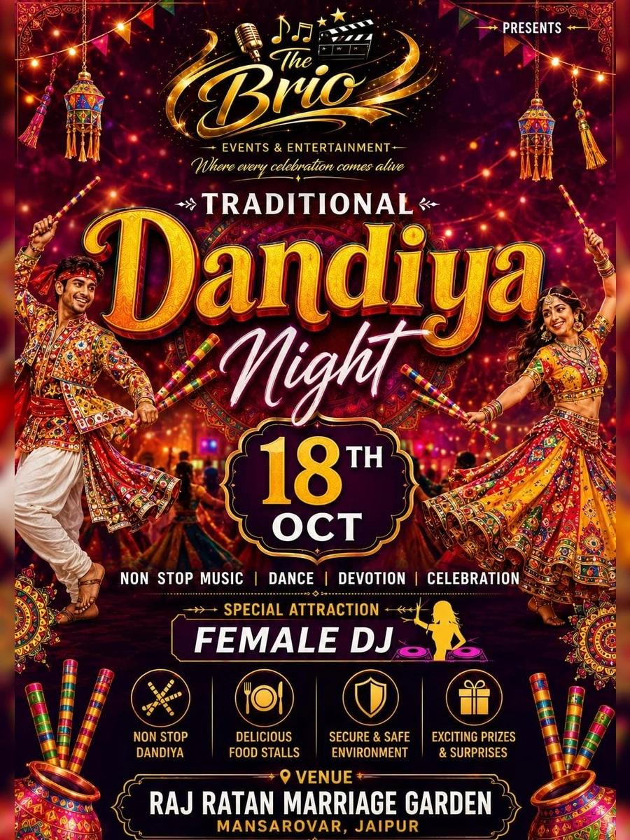 Traditional Dandiya Night 2026