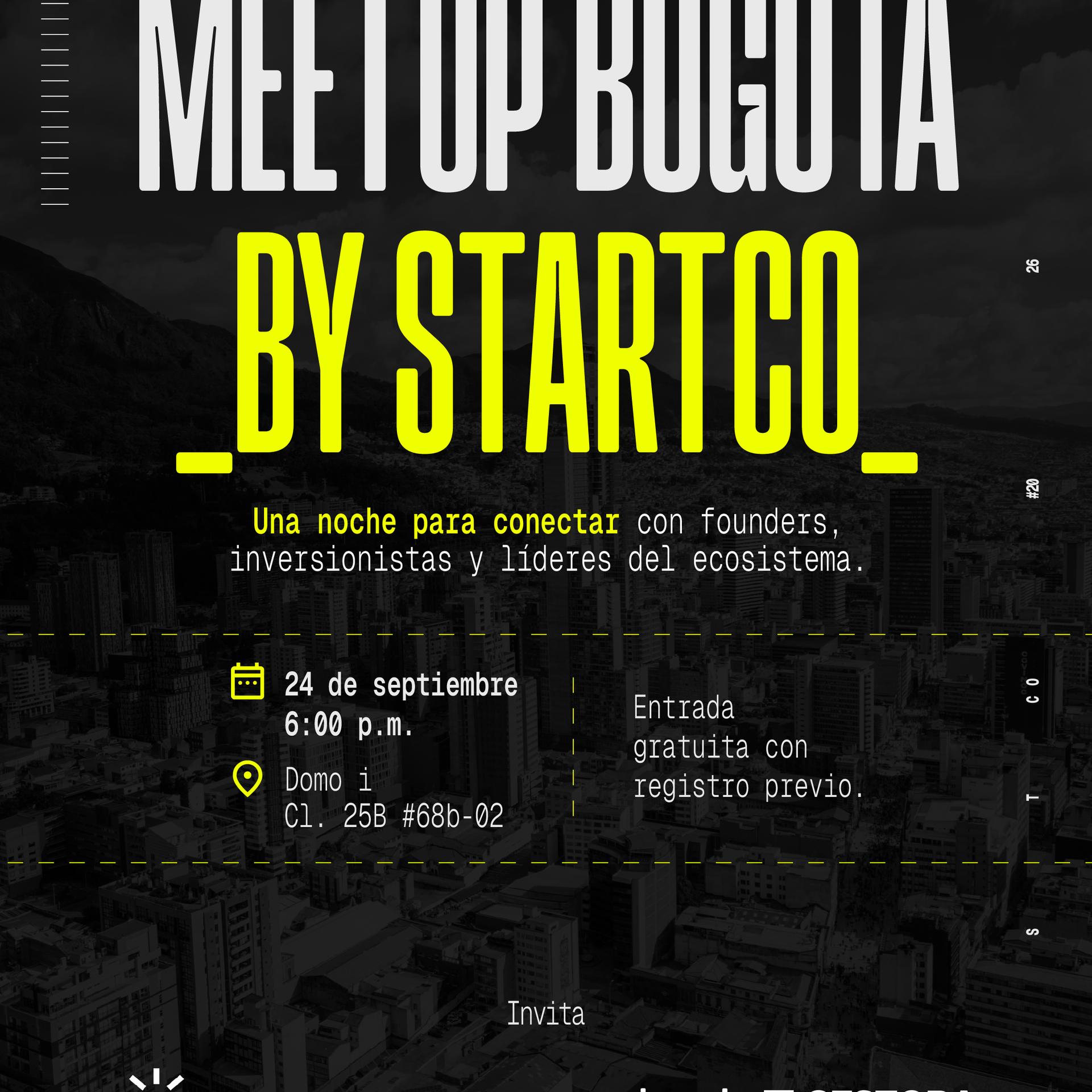 Meetup Bogotá By StartCo