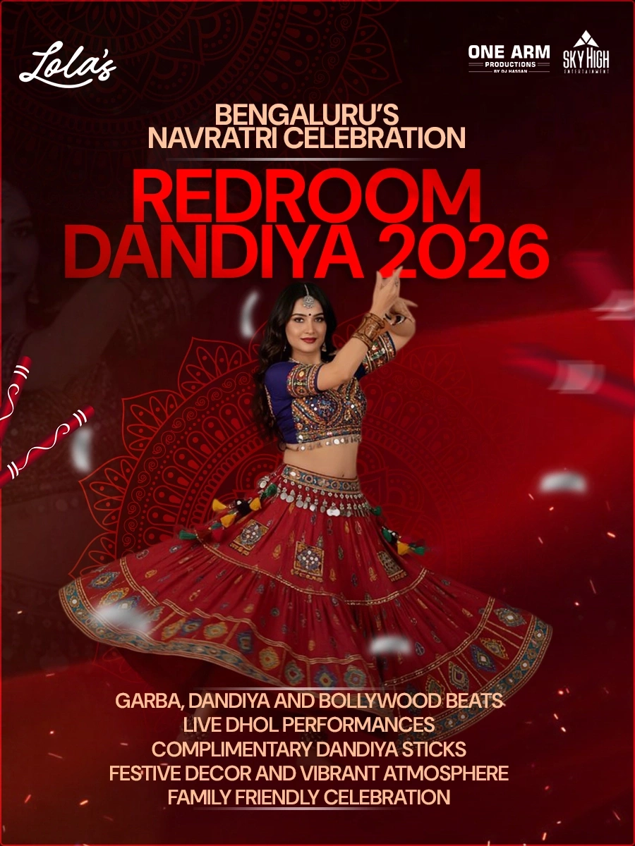 REDROOM DANDIYA 2026 - LOLAS MANYATA TECHPARK