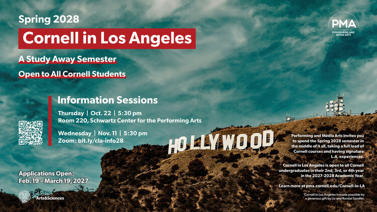 Cornell in Los Angeles Information Sessions - Fall 2026
