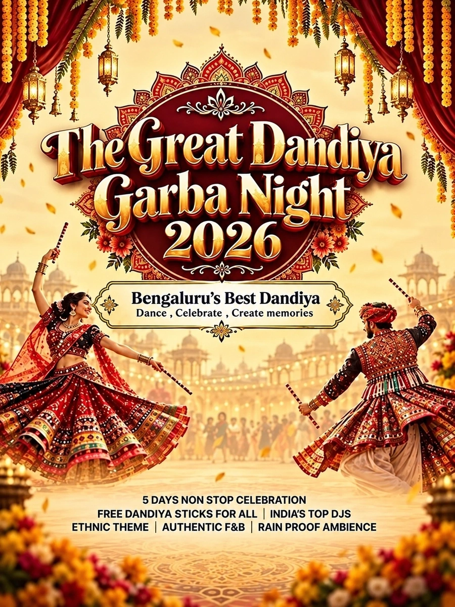 The Great Biggest Dandiya & Garba Utsav 2026