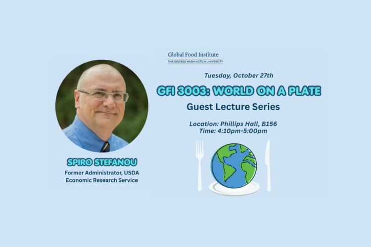 World on a Plate Guest Lecture Series: Spiro Stefanou