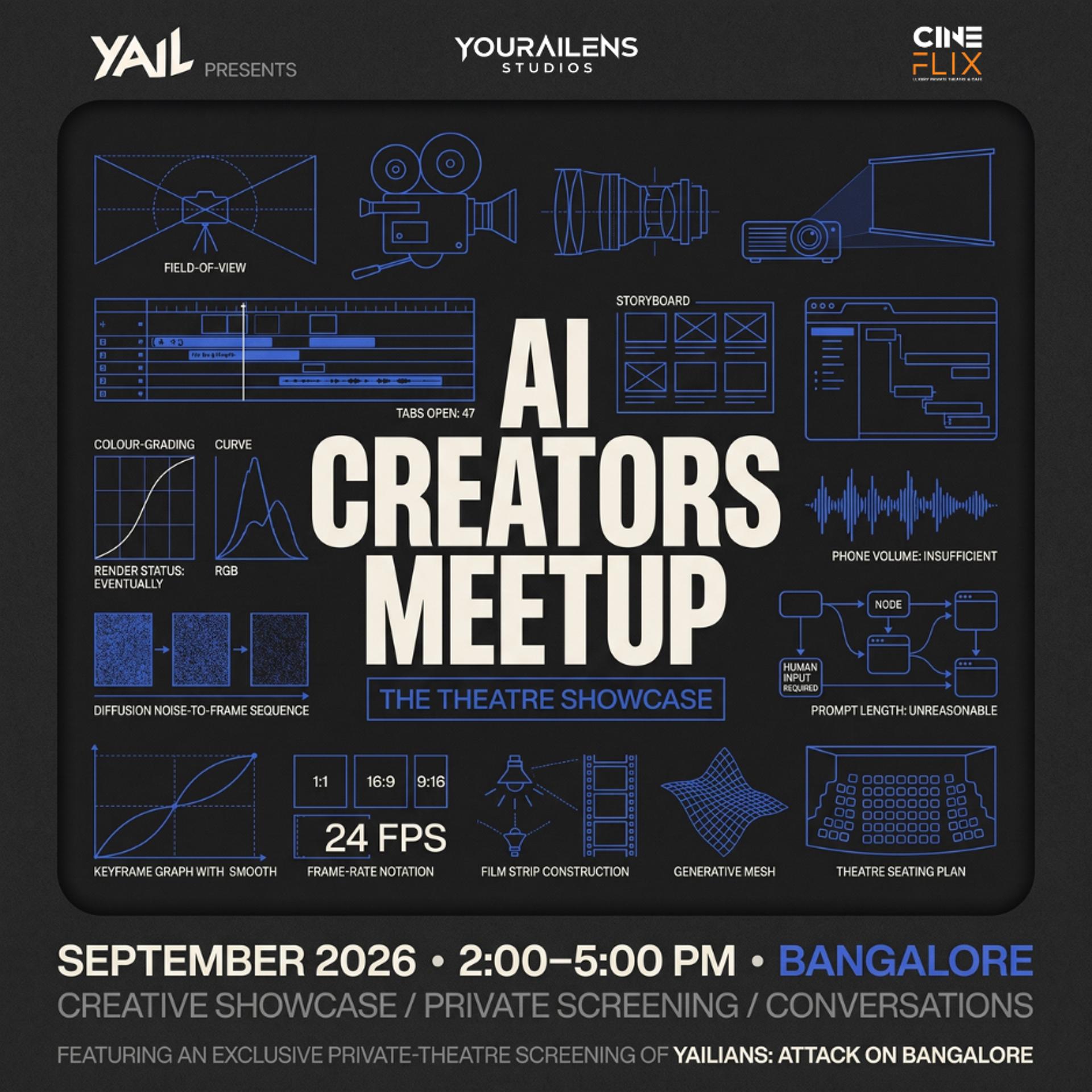 AI Creators Meetup: YAIL 01 (The Theatre Showcase)
