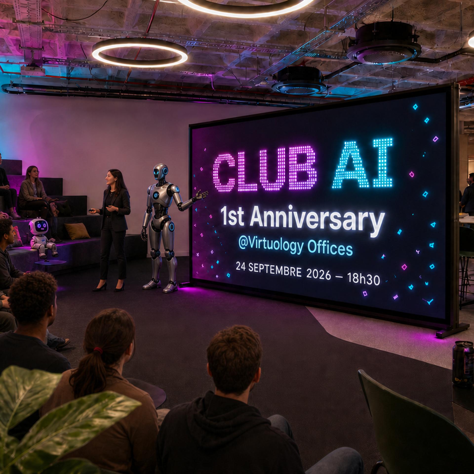 Club AI : 1 year birthday edition