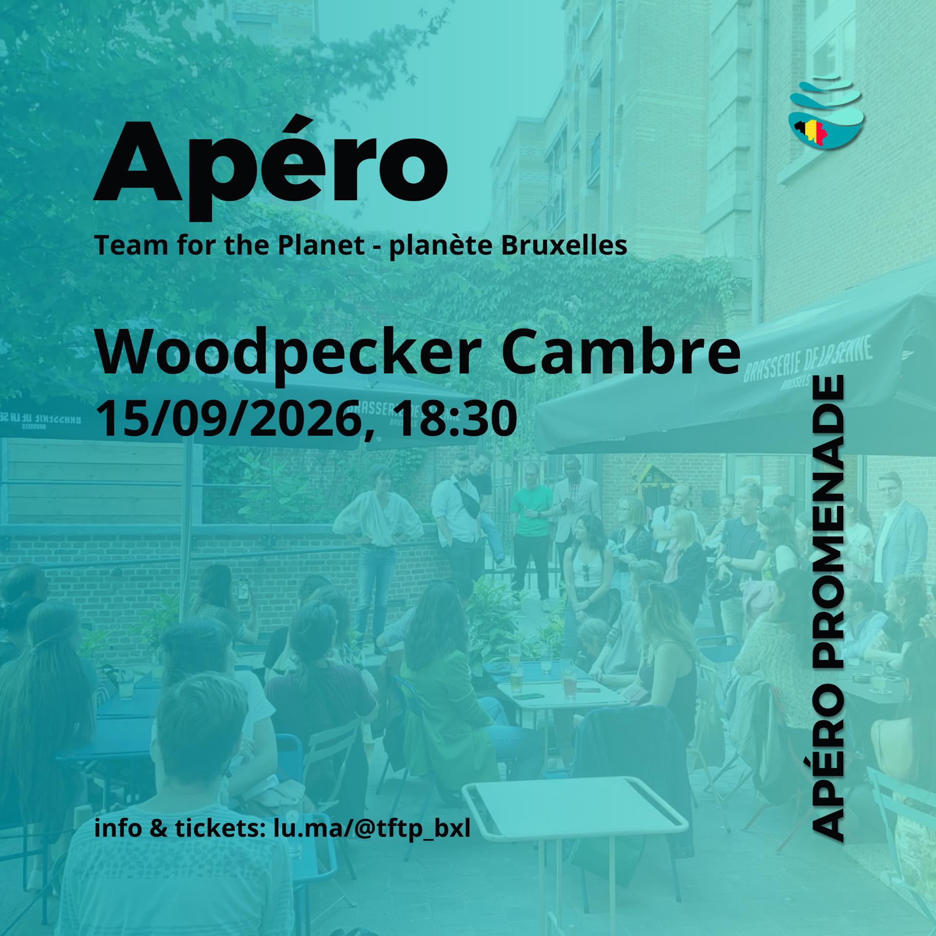 Apéro promenade 🍻 (Planète Bruxelles)