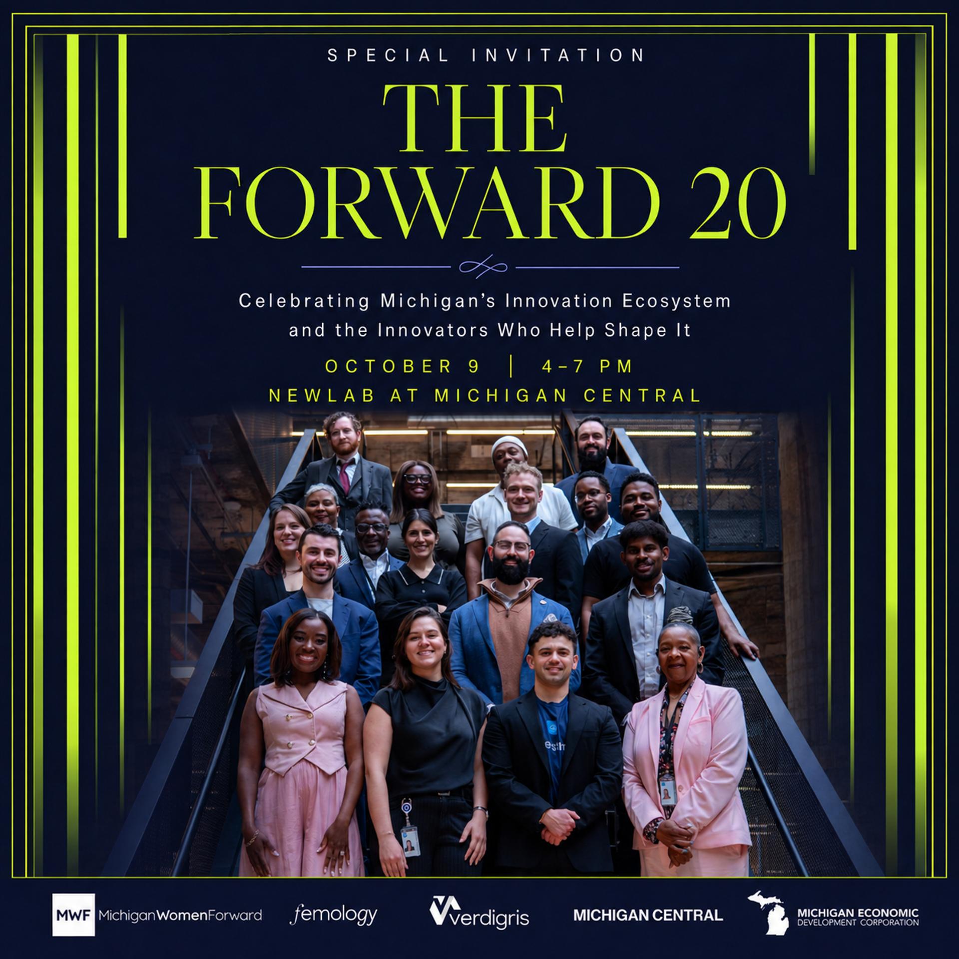 The Forward 20: Celebrating Michigan's Innovation Ecosystem