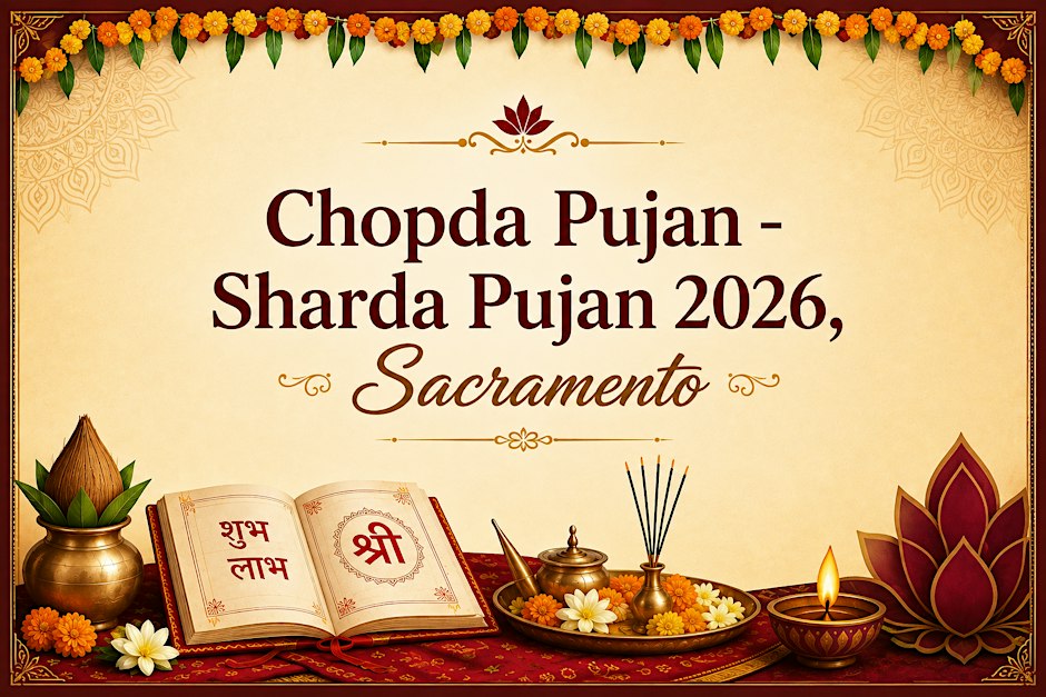 Chopda Pujan - Sharda Pujan 2026, Sacramento