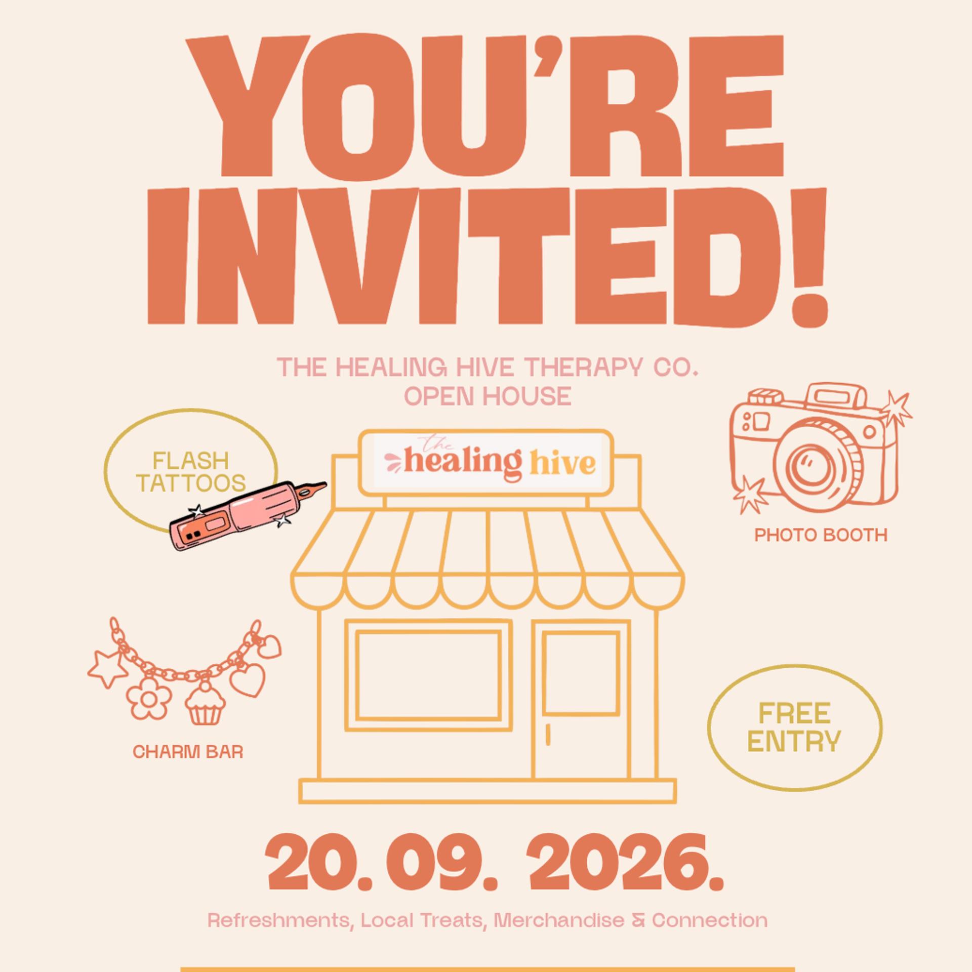 The Healing Hive Therapy Co. Open House!