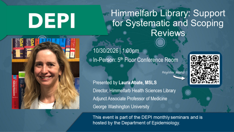 Himmelfarb Library: Support for Systematic and Scoping Reviews