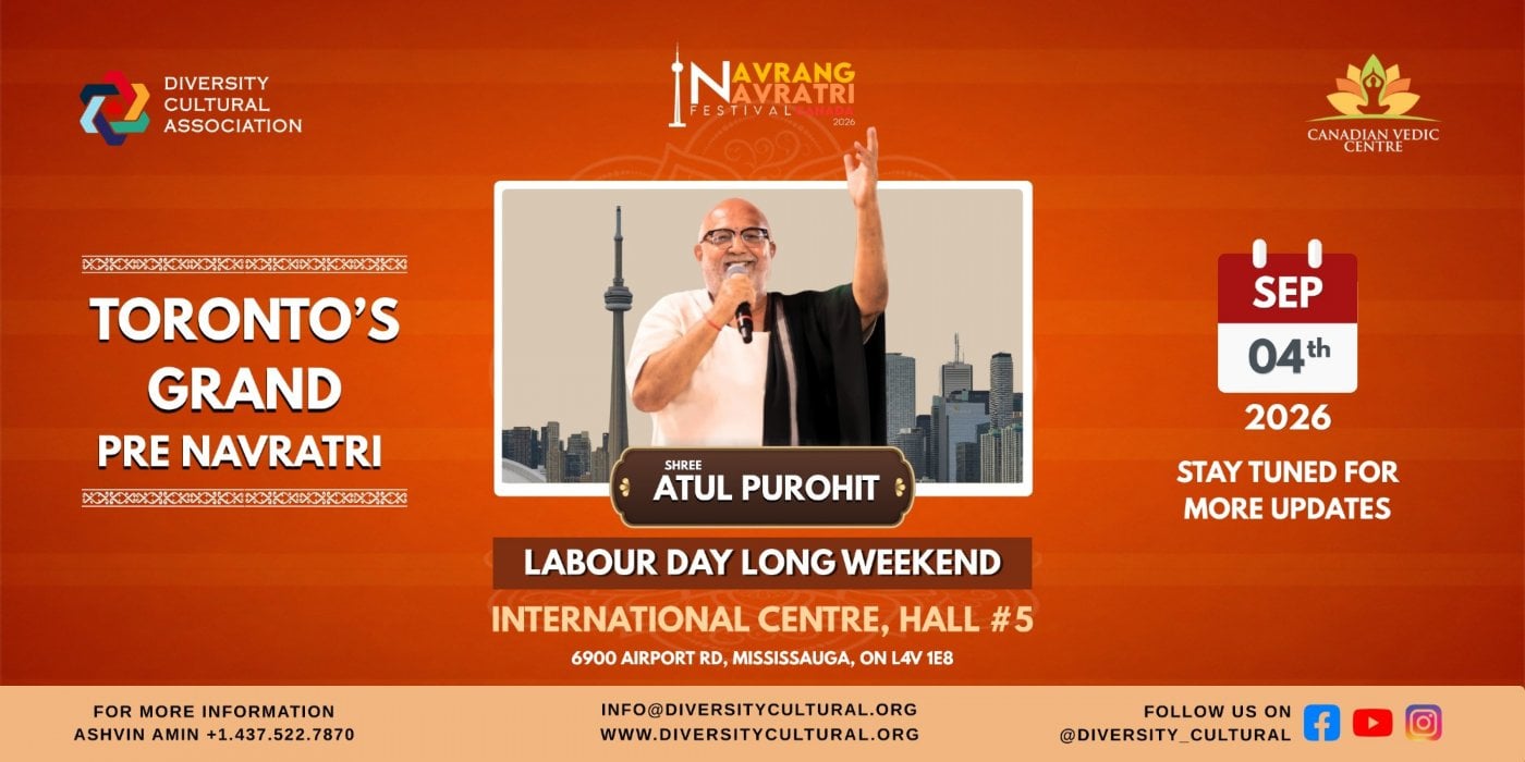 Navrang Navratri Festival Canada 2026 with Atul Purohit (Friday)