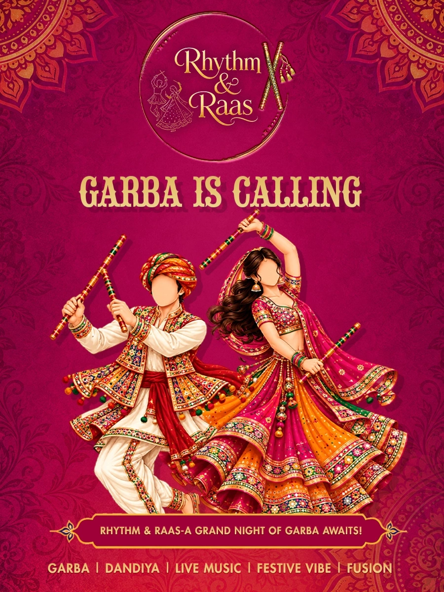 RHYTHM & RAAS - Grand Garba Night 2026