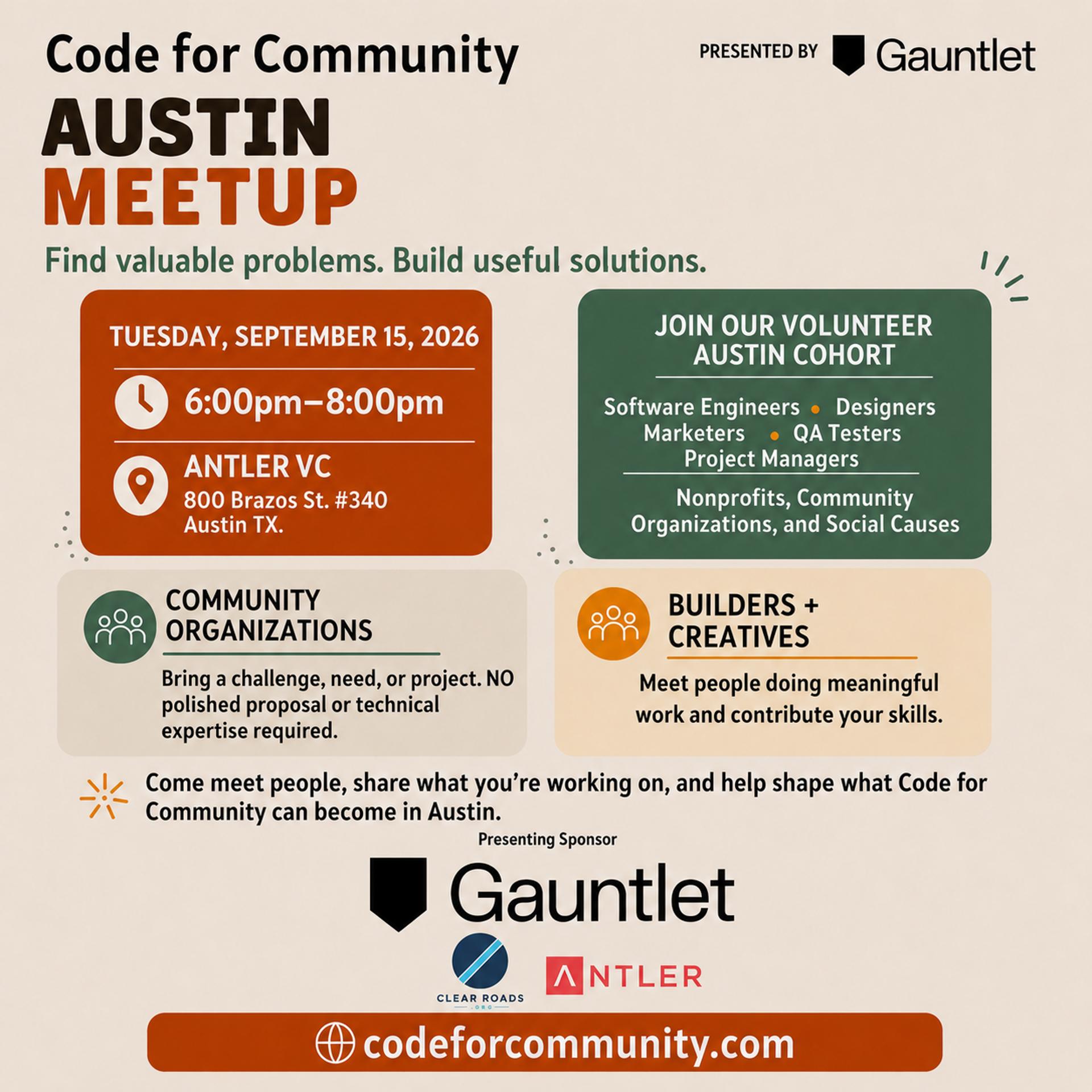 Code For Community - Austin