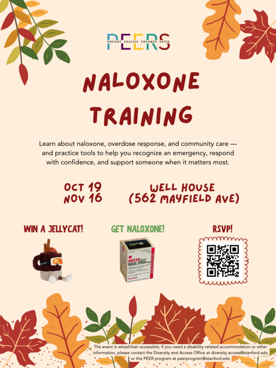 FREE Naloxone (Narcan) Training Including Jellycat Rafffle!